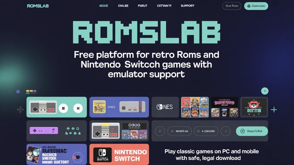 romslab website